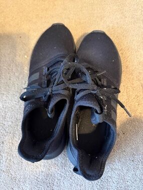 Adidas Prime Black Low-Top Lace-Up Sneakers